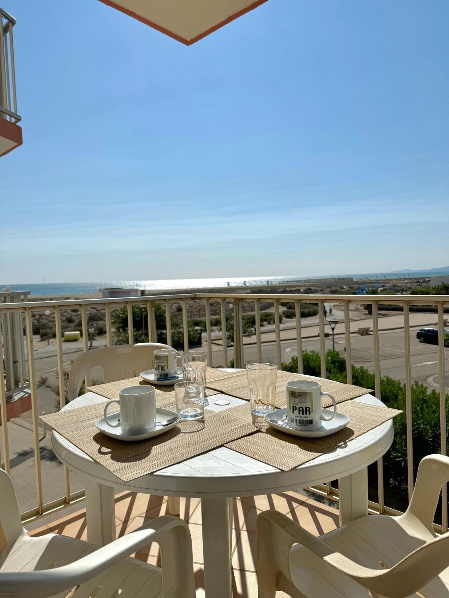 Studio 3 Personnes Acces Direct Plage - Parking Prive - 3Tvp30 Le Barcarès エクステリア 写真