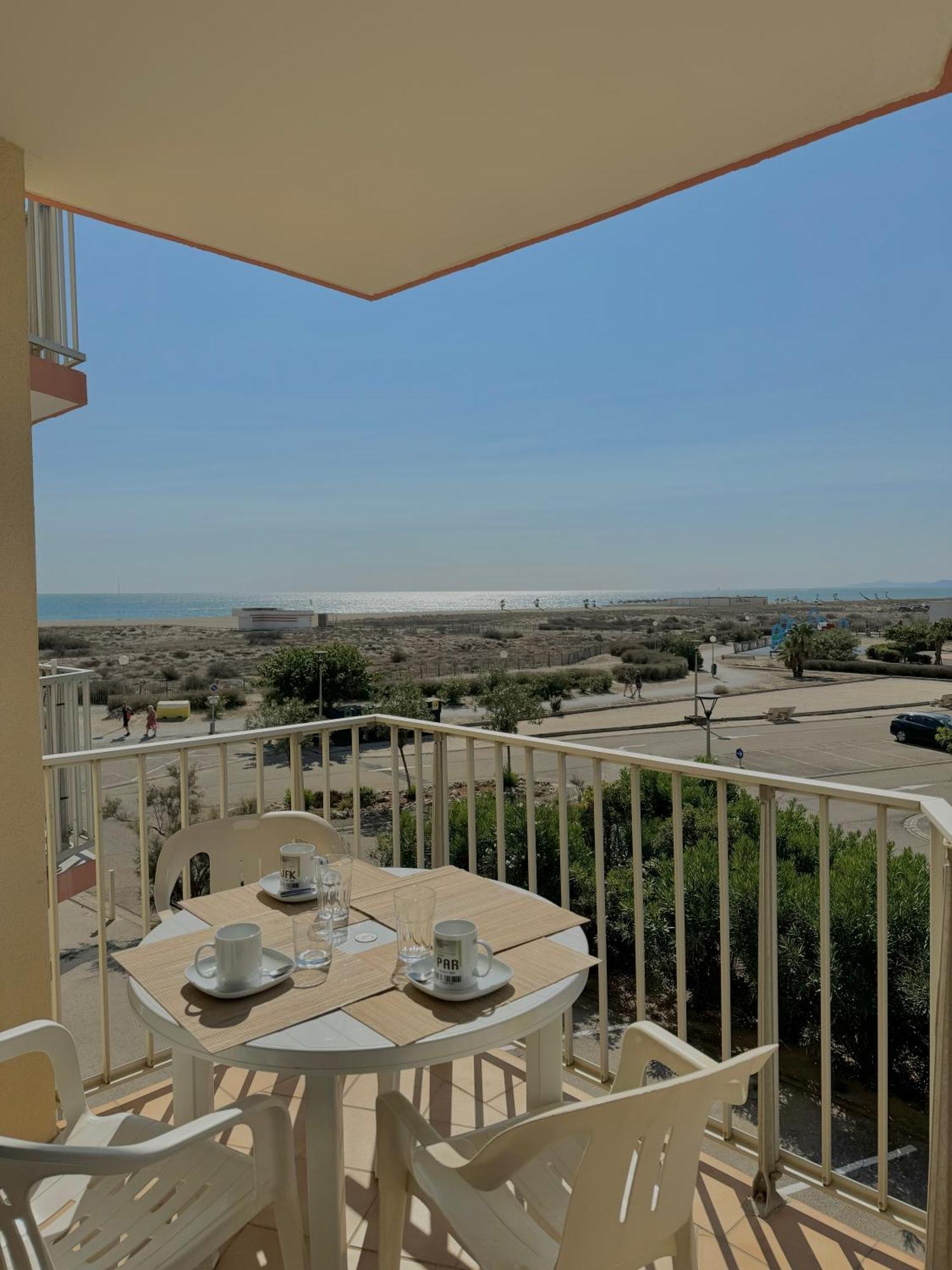 Studio 3 Personnes Acces Direct Plage - Parking Prive - 3Tvp30 Le Barcarès エクステリア 写真