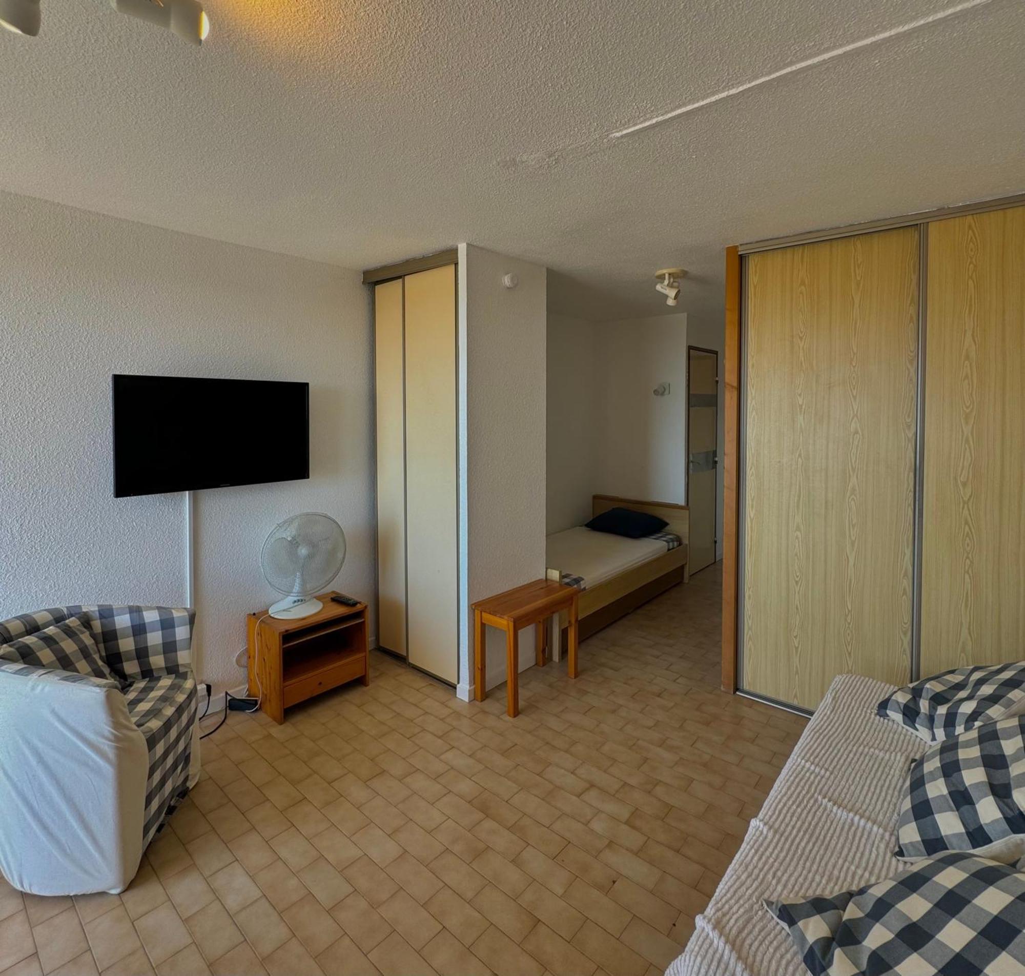 Studio 3 Personnes Acces Direct Plage - Parking Prive - 3Tvp30 Le Barcarès エクステリア 写真